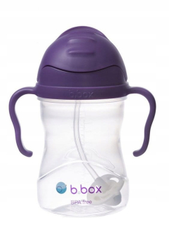 Inovatívna B box nevylievacia fľaša so slamkou, 240 ml